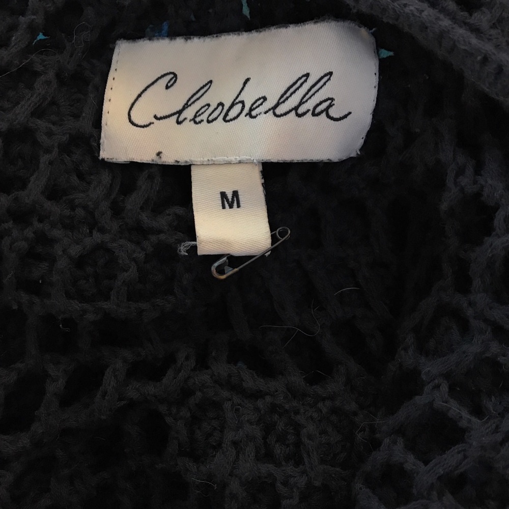 Cleobella Holly Tiered Cotton Crochet Crop Top - Picture 7 of 8